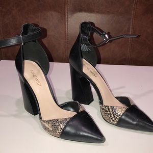 Nine West gorgeous high heels size 6 animal print